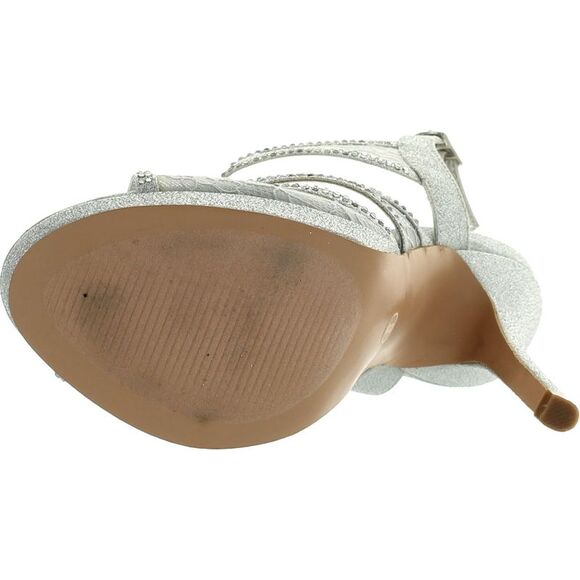 De Blossom Yael-88 Silver Womens sandals 6.5 NEW - Picture 4 of 4